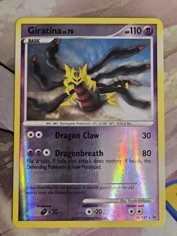 Giratina 28/127 Platinum Reverse Holo Pokemon TCG LP/NM - Image 1