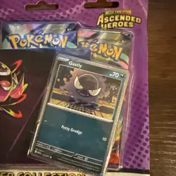 Pokemon TCG: Mega Evolution Ascended Heroes Tech Sticker Collection Gastly💥 - Image 1