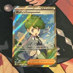Pokemon TCG: Wally's Compassion 176/132 Me01: Mega Evolution Holo NM - Image 1