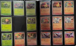 Pokemon Stellar Crown 90% Complete Master Set + Lucario Ultra Pro Pokemon Binder - Image 3