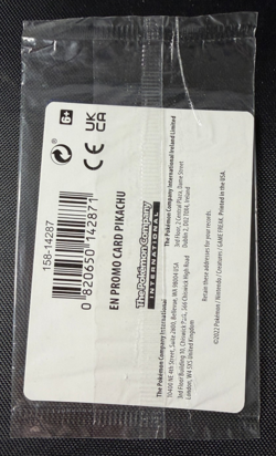 Pokemon Pikachu 028/078 Promo Pokemon Go Holofoil Sealed - Image 2