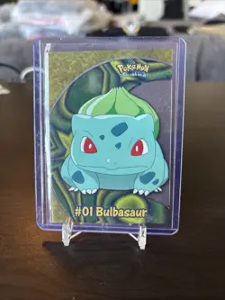Bulbasaur #01 Pokemon TCG 2000 Topps TV Animation PC2 - Image 1