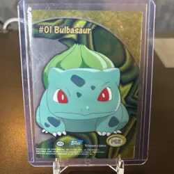 Bulbasaur #01 Pokemon TCG 2000 Topps TV Animation PC2 - Image 2