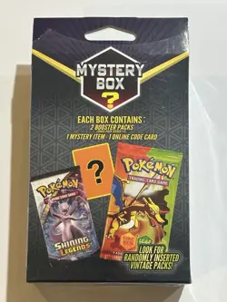 Pokemon Walmart Mystery Hanger Box - Vintage Packs Seeded 1:4! - Factory Sealed! - Image 2