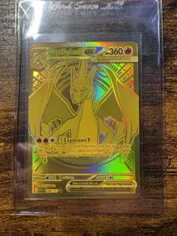 Pokemon Ascended Hero’s Mega Charizard Y EX 294/217 Near Mint Pack Fresh TCG - Image 1