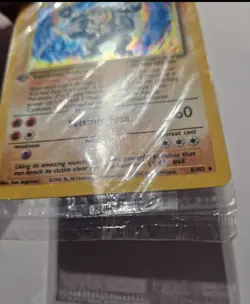 Pokemon Machamp Holo 8/102 Base Set 1st Edition - Factory Sealed Promo WOTC - Image 3