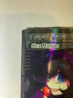 Pokemon Hex Maniac 75a/98 Full Art Alternate Art Promo - HP/Damaged - See Photos - Image 2