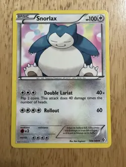 Snorlax - 109/149 Boundaries Crossed - Pokemon TCG - 2012 - Image 1