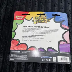 Pokemon Ascended Heroes blister Tech Sticker 3 pack Collection - Image 5