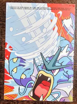 2000 Topps Pokemon TV Charmander #04 Stick-Ons Sticker 10 of 10 Blue Logo LP+/NM - Image 2