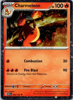 Charmeleon - (Cosmos Holo) Promo Miscellaneous Cards & Products 005/165 NM - Image 1