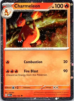 Charmeleon - (Cosmos Holo) Promo Miscellaneous Cards & Products 005/165 NM - Image 1