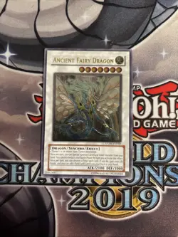 (MC) Yugioh Ancient Fairy Dragon ANPR-EN040 Ultimate Rare Unlimited LP - Image 1