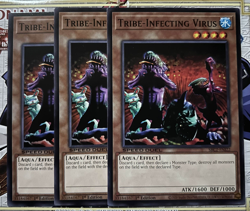 YuGiOh PLAYSET Tribe-Infecting Virus SBC2-ENI22 3x SPEED LEGAL - Image 1