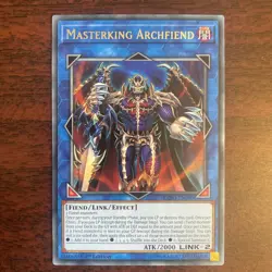 Masterking Archfiend - EXFO-EN090 - NM/VLP - Rare - Unlimited - Yugioh - Image 1