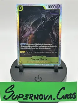 Gecko Moria SR - OP14-104 - The Azure Sea's Seven One Piece TCG - Image 1