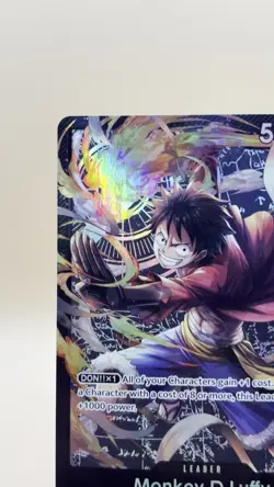 Monkey.D.Luffy - ST14-001 - Leader - English - Near Mint - One Piece CCG - Image 2