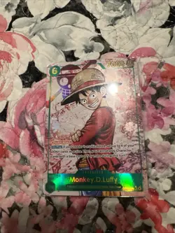 One Piece Monkey D. Luffy SEC OP13-118 English Near Mint - Image 1