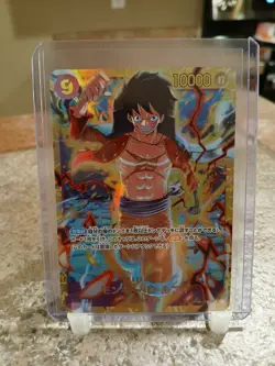 One Piece TCG Monkey D. Luffy SEC Japanese OP09-119 Secret Rare (US Seller) - Image 1