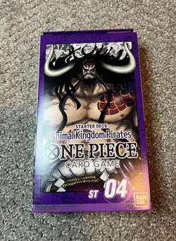 One Piece TCG Animal Kingdom Pirates Starter Deck ST-04 English - Image 1
