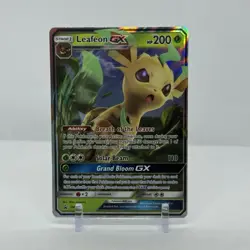 Leafeon GX SM146 Black Star PROMO Sun and Moon Black Star Pokemon TCG NM - Image 1