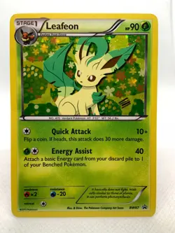 Leafeon BW87 2013 Black & White Black Star Promo Pokemon TCG - Image 1