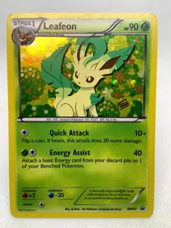 Leafeon BW87 2013 Black & White Black Star Promo Pokemon TCG - Image 2