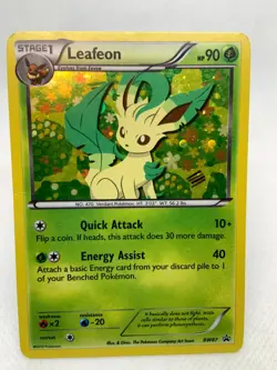 Leafeon BW87 2013 Black & White Black Star Promo Pokemon TCG - Image 5