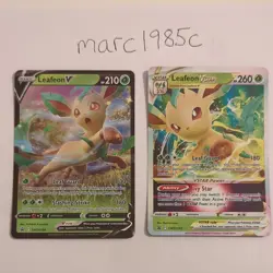 Pokemon TCG Leafeon V & V Star Bundle- Near Mint - Image 2