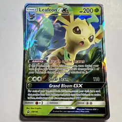 Pokemon TCG Leafeon-GX SM146/248 SM Black Star Promos Holo - Image 1