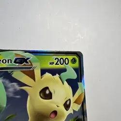 Pokemon TCG Leafeon-GX SM146/248 SM Black Star Promos Holo - Image 5