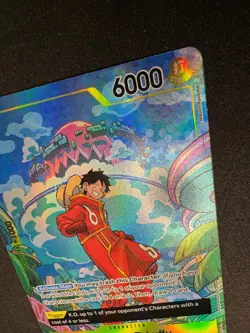 One Piece Monkey D Luffy OP07-109 SR Treasure Rare Alt Art English Edition - Image 5