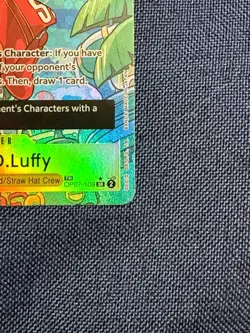One Piece Monkey D Luffy OP07-109 SR Treasure Rare Alt Art English Edition - Image 2