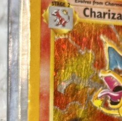 Pokemon TCG Vintage Charizard 4/130 Base Set 2 Holo Swirl Rare 1999 2000 - Image 2