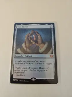 Mox Jasper, FOIL, MTG, Tarkir Dragonstorm, Mythic, 246 - Image 1