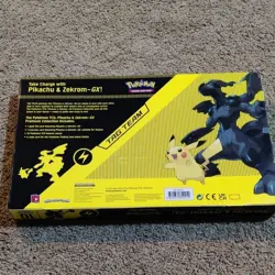 Pokemon Pikachu & Zekrom GX Tag Team Premium Collection Sealed Evolving Skies - Image 4