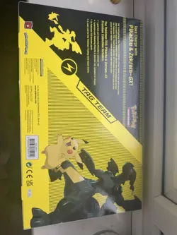 Pokemon Pikachu & Zekrom GX Tag Team Premium Collection Sealed Evolving Skies - Image 1