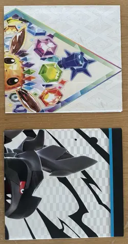Pokemon Black Bolt & White Flare BINDERS ONLY - ALSO 2 POSTERS - Image 2