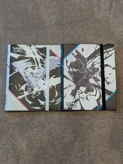 Pokemon Black Bolt & White Flare BINDER ONLY (BOTH BINDERS INCLUDED - 1 OF EACH) - Image 1