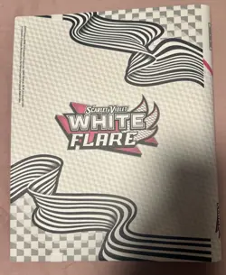 Pokemon TCG NM Black Bolt AND White Flare Binders (only) UNUSED - Image 2