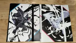 Pokemon Black Bolt & White Flare Set (Binders Only) - 1 of Each - Image 1