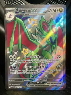 Pokemon Noivern EX Holo Shiny Ultra Rare Card 220/091 SV Paldean Fates - Image 1