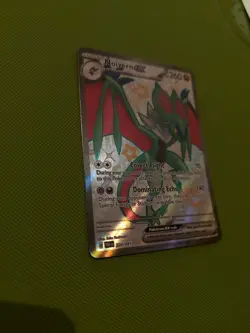 Pokemon Noivern EX Holo Shiny Ultra Rare Card 220/091 SV Paldean Fates Full Art - Image 4