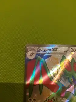 Pokemon Noivern EX Holo Shiny Ultra Rare Card 220/091 SV Paldean Fates Full Art - Image 5