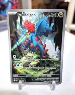 Druddigon 151/086 Pokemon White Flare Illustration Rare Near Mint Card NM - Image 1