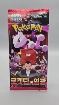 Pokemon Korean Booster Pack - Glory of Team Rocket | Destined Rivals Mewtwo UK - Image 2