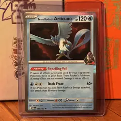 Team Rocket's Articuno Holo Rare 051/182 - Pokemon TCG Destined Rivals - NM - Image 1