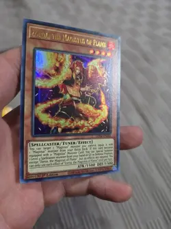 Zoroa, the Magistus of Flame GEIM-EN002 Genesis Impact 1st Edition NM Yugioh - Image 1
