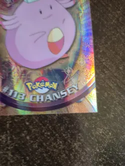 2000 Pokemon Topps Chrome Spectra Chansey #113 Pokemon Card Very Rare Holo - Image 4