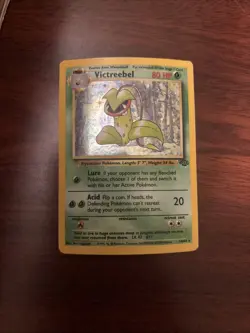 Pokemon TCG Victreebel Jungle 14/64 Holo Unlimited Holo Rare HP Card - Image 1